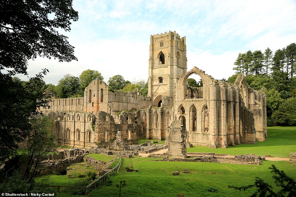 Top-ranked Fountains Abbey is managed by the National Trust and is one of the most extensive Cistercian abbey ruins in Europe