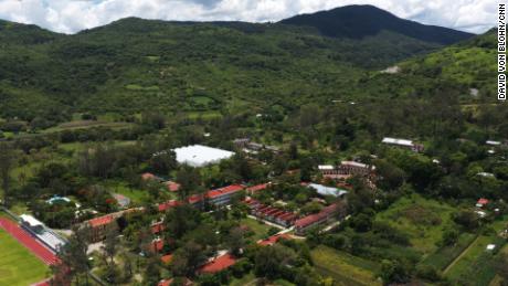 The teacher&#39;s college Escuela Normal Rural de Ayotzinapa in Mexico&#39;s southern state of Guerrero. 