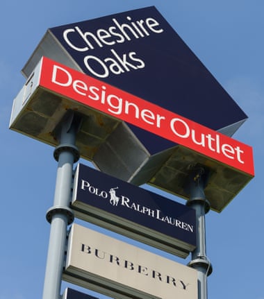 Cheshire Oaks designer outlet shopping centre, Ellesmere Port, UK