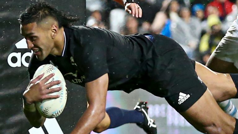 Rieko Ioane also scored a try for New Zealand to help them return to winning ways