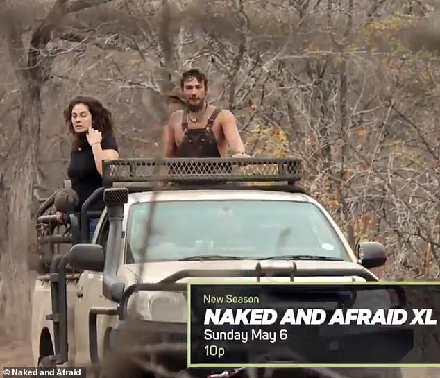 Rauscher returned to the show through its spinoff. Pictured: Rauscher alongside Naked and Afraid XL costar Dustin 'Duck' Campbell in 2018