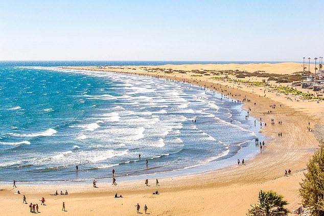 A Canary Islands (pictured) trip for two would cost about the same as staying at home