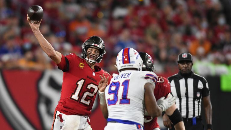 Watch the top-10 plays by Tampa Bay Buccaneers quarterback Tom Brady from the 2021 NFL season