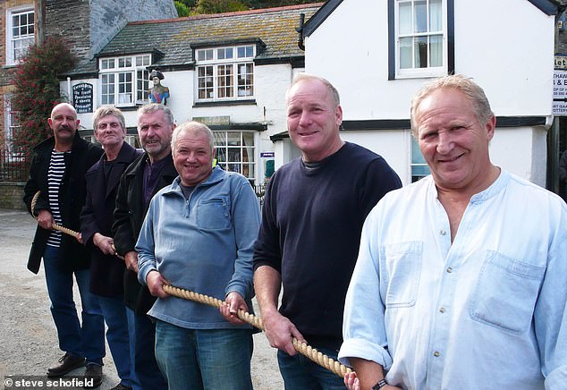 The popular sea-shanty group, Fisherman’s Friends (pictured), who began busking in the harbour in Port Isaac back in 1991 had to put a stop to their shows in 2019 as thousands of people were turning up to see them