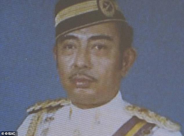 Mr Williams's father was Idris Iskandar Al-Mutawakkil Alallahi Shah, the 33rd Sultan of the Malaysian state of Perak (pictured). He died in 1984 