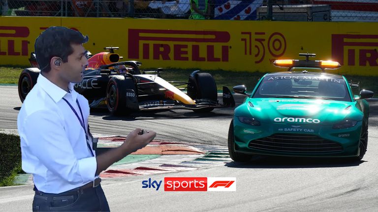 Sky F1's Karun Chandhok explains why the Italian Grand Prix ended behind the Safety Car and the options available to the FIA in situations like these.