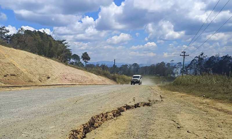 Huge quake hits Papua New Guinea, extent of damage unclear