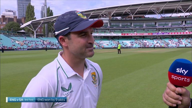 South Africa captain Dean Elgar believes his side's batting performance was the issue that saw them lose the series