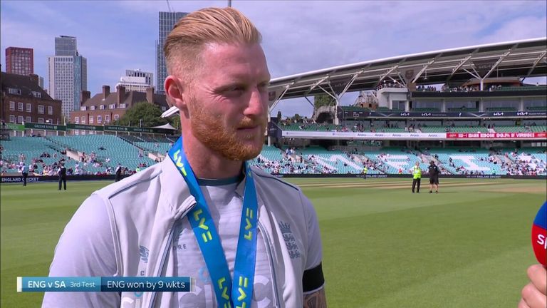 England captain Ben Stokes felt the team owed it to themselves and the nation to win the final Test against South Africa inside three days