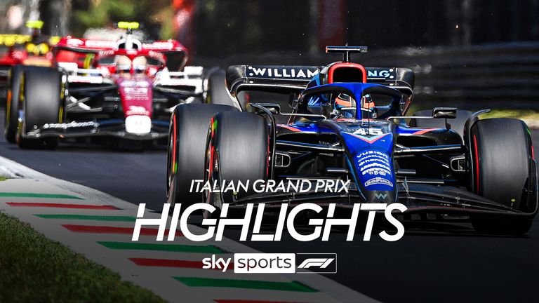 The best of the action from the 2022 Italian Grand Prix from Monza.