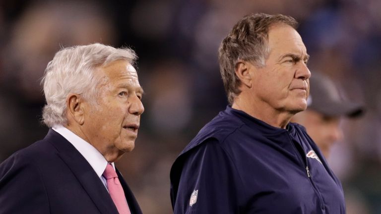 Might there be trouble brewing in New England between owner Robert Kraft and head coach Bill Belichick?