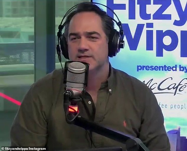 'You’ve got an amazing ability to forgive, hug and love again,' remarked her co-host Michael 'Wippa' Wipfli (pictured)