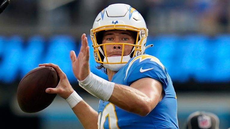 Former NFL offensive lineman Brian Baldinger hails Justin Herbert's 'jaw-dropping' talent after his impressive Week One showing for the Los Angeles Chargers