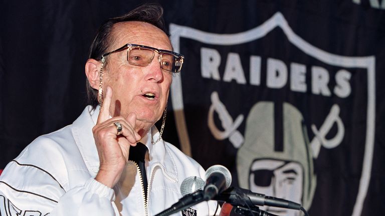 Al Davis was owner of the Raiders franchise from 1972 until his death in 2011