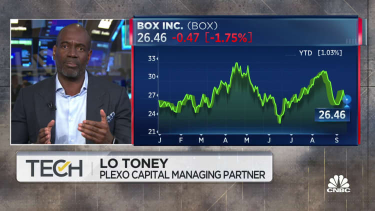 Watch CNBC's full interview with Plexo Capital's Lo Toney