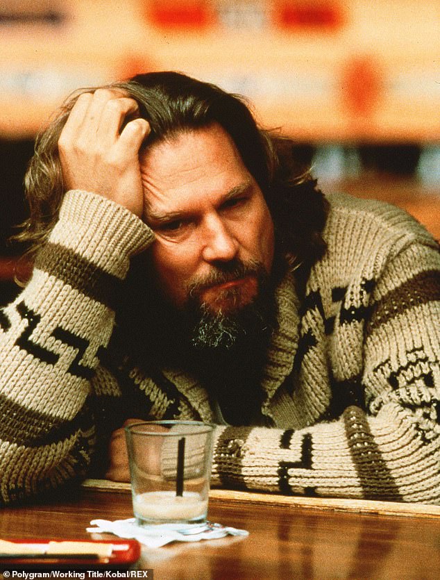 Scary situation: The Big Lebowski star revealed that he was diagnosed with COVID-19 while undergoing chemotherapy treatments for non-Hodgkin's lymphoma; he's pictured in the classic 1998 film The Big Lebowski