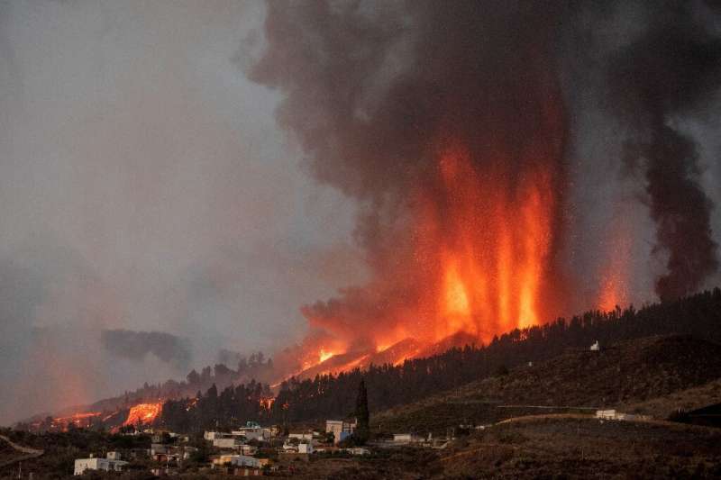 The volcano was active for 85 days, ejecting ash and rivers of lava