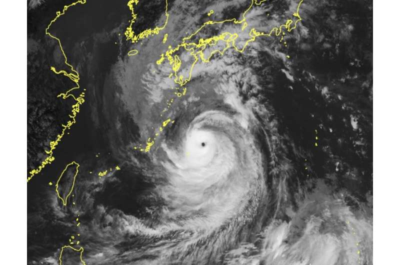 Typhoon Nanmadol is expected to make landfall in southern Japan before turning northeast and moving up through the rest of the c