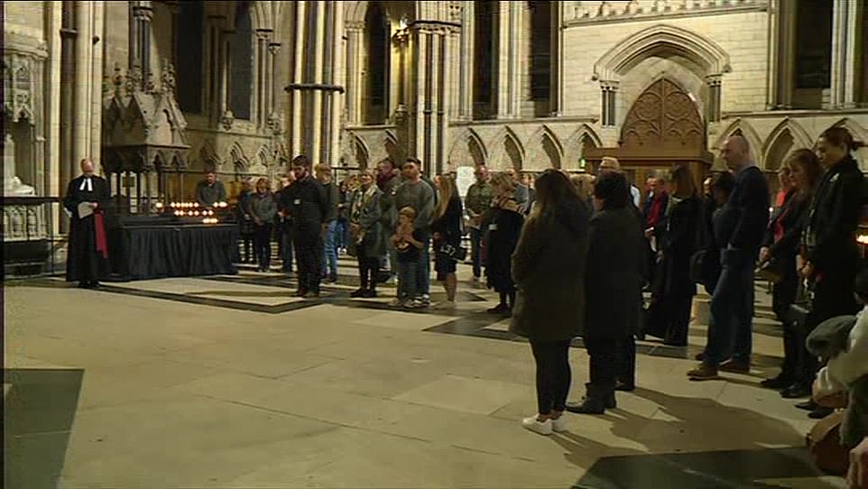 As the country prepares to say farewell to the Queen, a one-minute silence was held