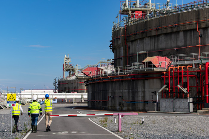 the Fluxys LNG-terminal