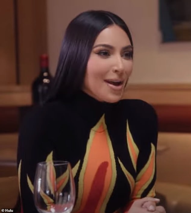 Kim quickly turned the conversation toward herself as she retorted: 'They are my dream come true'