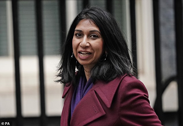 Suella Braverman has virtually ruled out the prospect of introducing ‘pushback’ tactics against migrant boats in the Channel