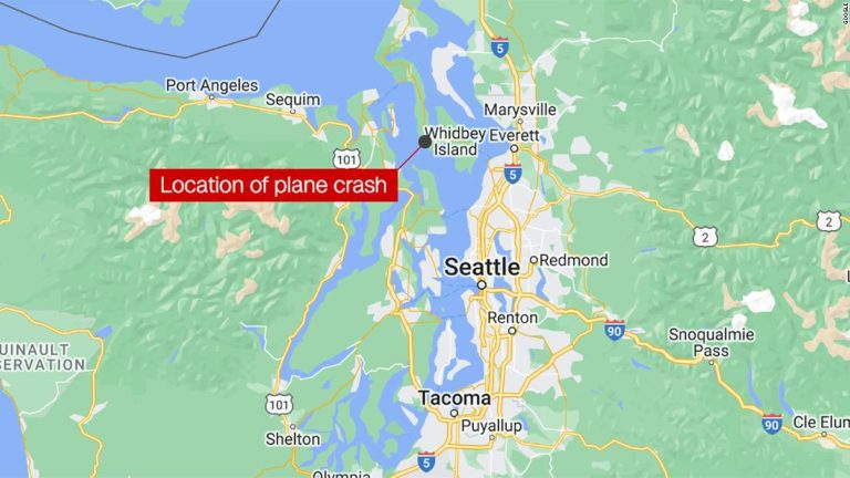 Float plane carrying 9 people, including a child, crashes into Washington’s Mutiny Bay, Coast Guard says