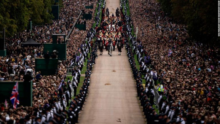 What it was like to be part of the crowds at the Queen's funeral