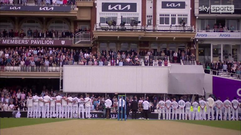 A look back at an emotional Day 3 at The Oval, as the cricket community paid tribute to Queen Elizabeth II