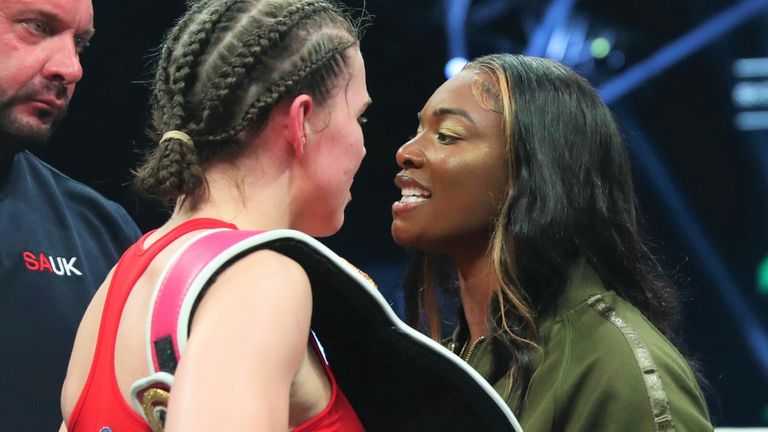 Claressa Shields rates Savannah Marshall ‘7 or 8 out of 10’ | Video | Watch TV Show