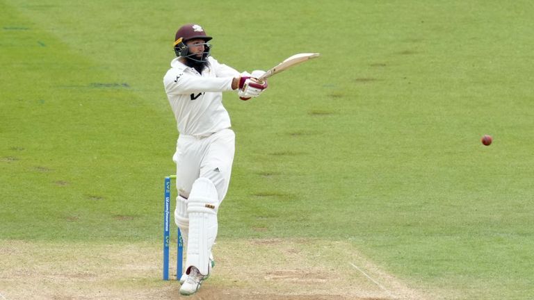 Hashim Amla scored 133 from 278 balls - his 57th first-class century