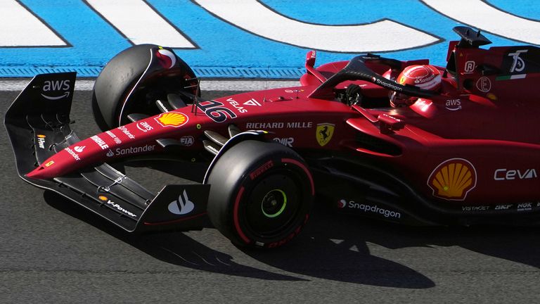 Charles Leclerc was fastest in final practice at Zandvoort