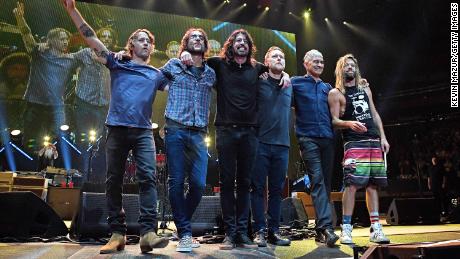 The Foo Fighters reopen Madison Square Garden on June 20, 2021 in New York City. 