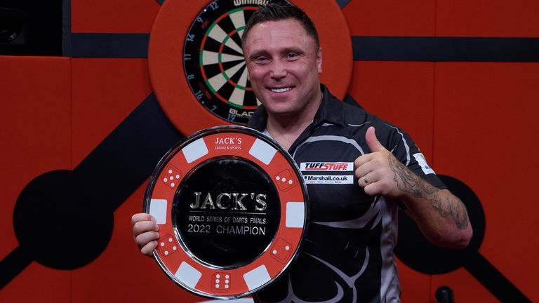 Gerwyn Price held his nerve in a last-leg decider against Dirk van Duijvenbode to win the World Series of Darts Finals in Amsterdam