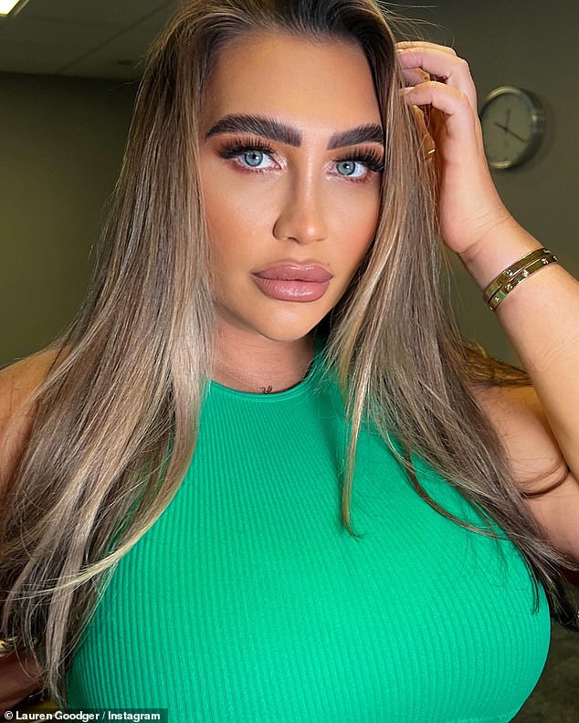 Lauren Goodger bravely returns to work as she shares glamorous selfie with ‘fresh lip filler’