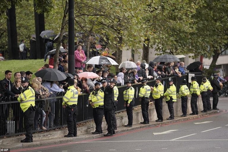 London comes to a standstill ahead of the Queen’s funeral 