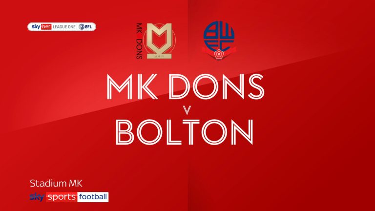 MK Dons 0 – 2 Bolton