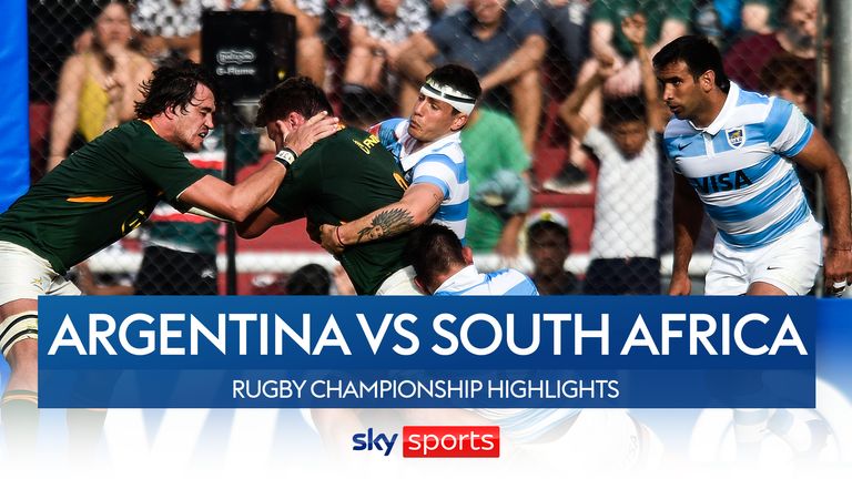 Highlights of the Rugby Championship clash between Argentina and South Africa in Buenos Aires. 