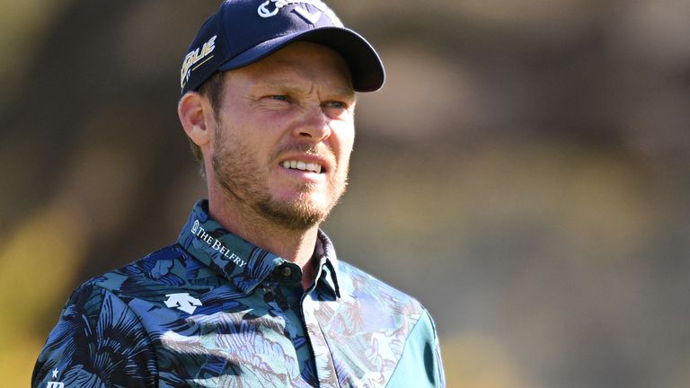 Danny Willett holds a share of the halfway lead in California