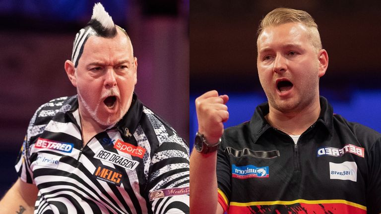 Veteran Scot Peter Wright believes Dimitri Van den Bergh 'is the future of darts'