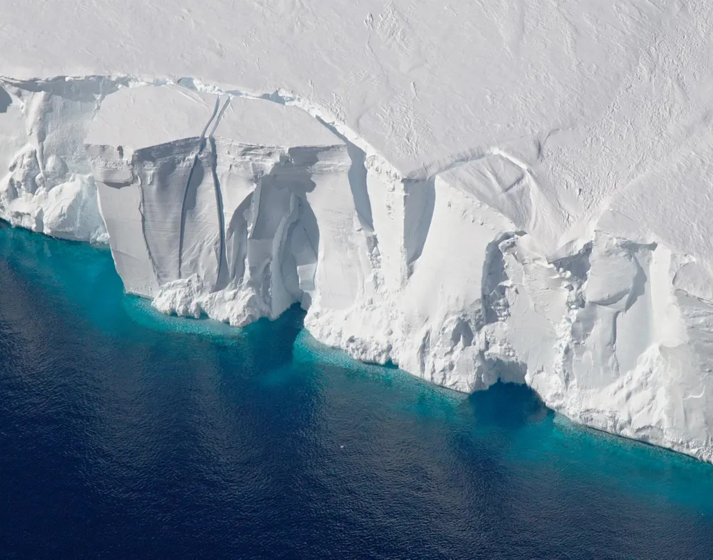 Getz Ice Shelf in West Antarctica