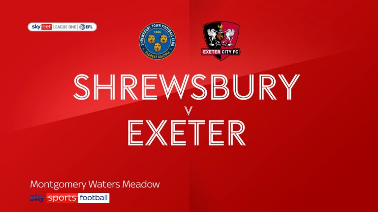 Shrewsbury 3 – 2 Exeter