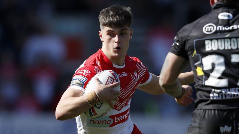 Jon Bennison got the try which broke Salford's hearts and sent St Helens to the Grand Final