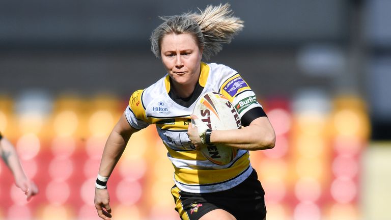 Tara-Jane Stanley of York City Knights Ladies has been named the best in the competition for 2022.