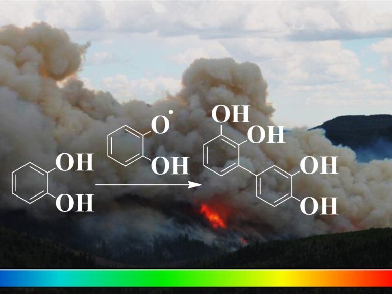 Brown carbon from aromatic pollutants is emitted during combustion and wildfires