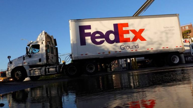 FedEx shares plunge after profit warning linked to gloomy economy