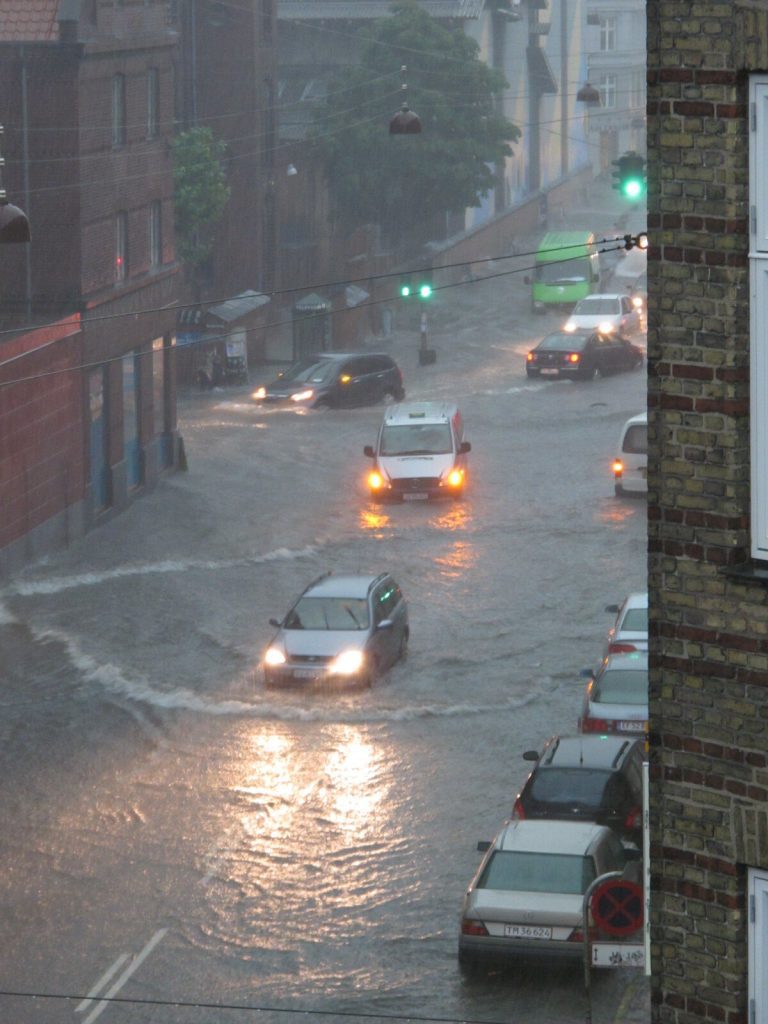 Global warming doubled the risk for Copenhagen’s historic 2011 cloudburst