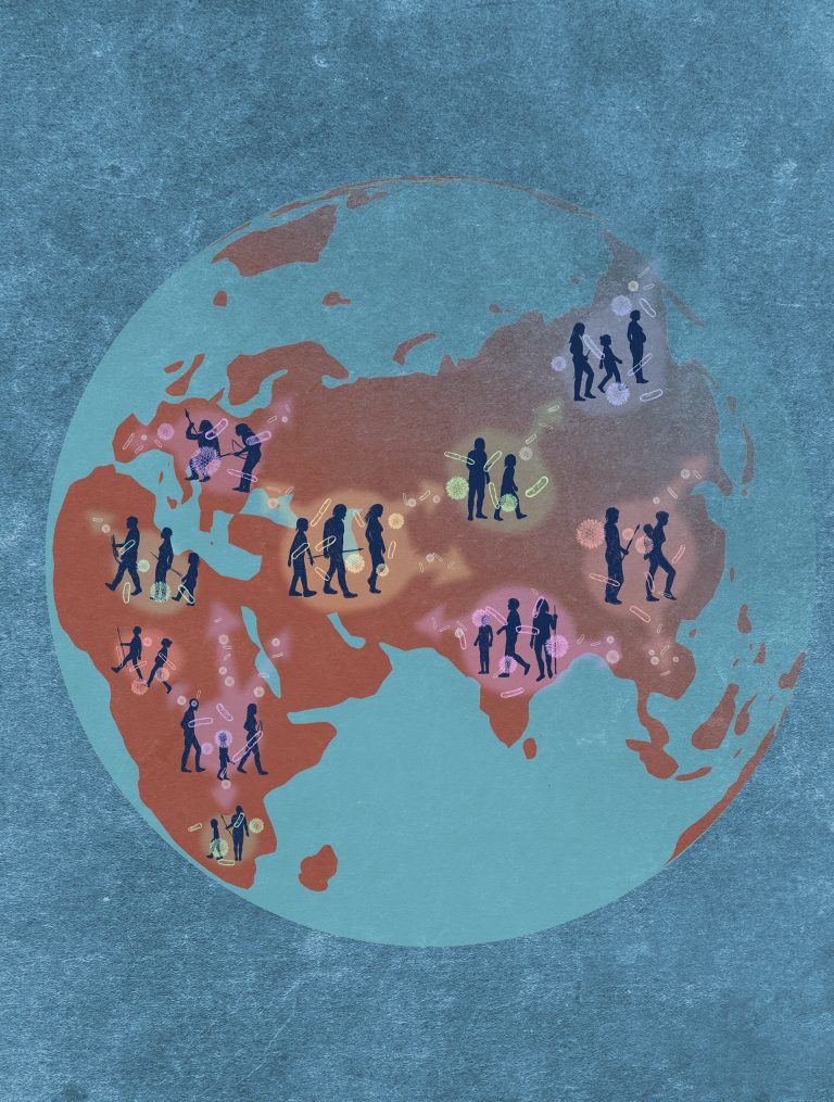 Gut microbes and humans on a joint evolutionary journey