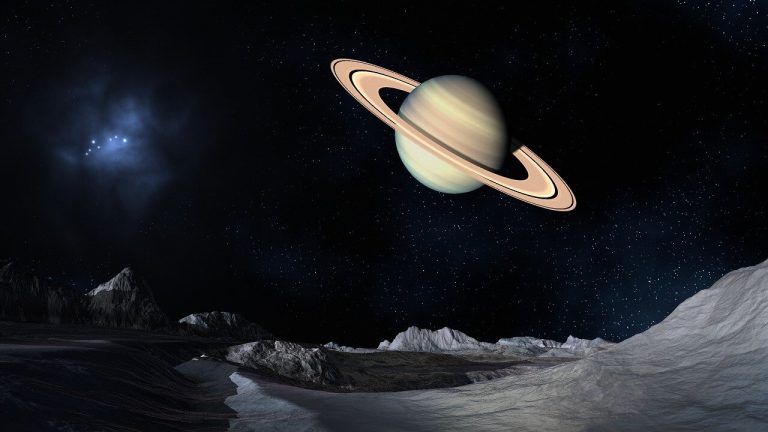 Saturn’s rings and tilt could be the product of an ancient, missing moon