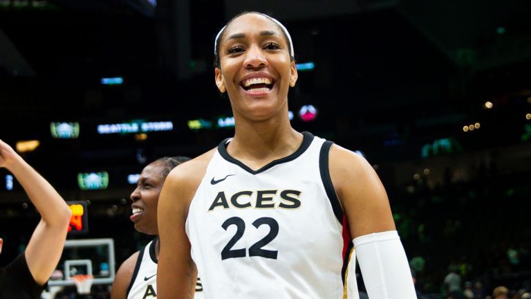 Las Vegas Aces forward A’ja Wilson named WNBA Most Valuable Player | NBA News